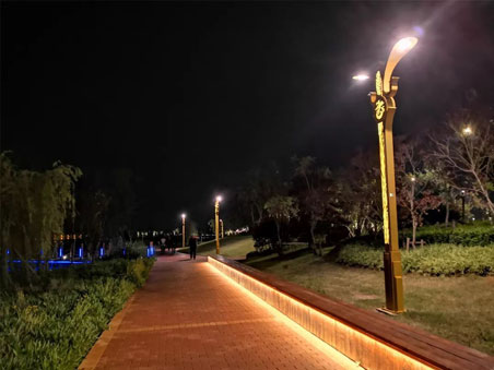 步道庭院燈實景圖2